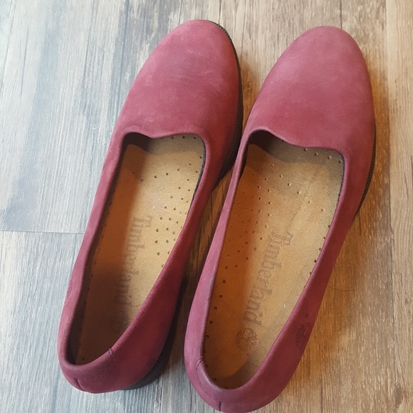 Timberland burgundy slip on loafers - Picture 8 of 8